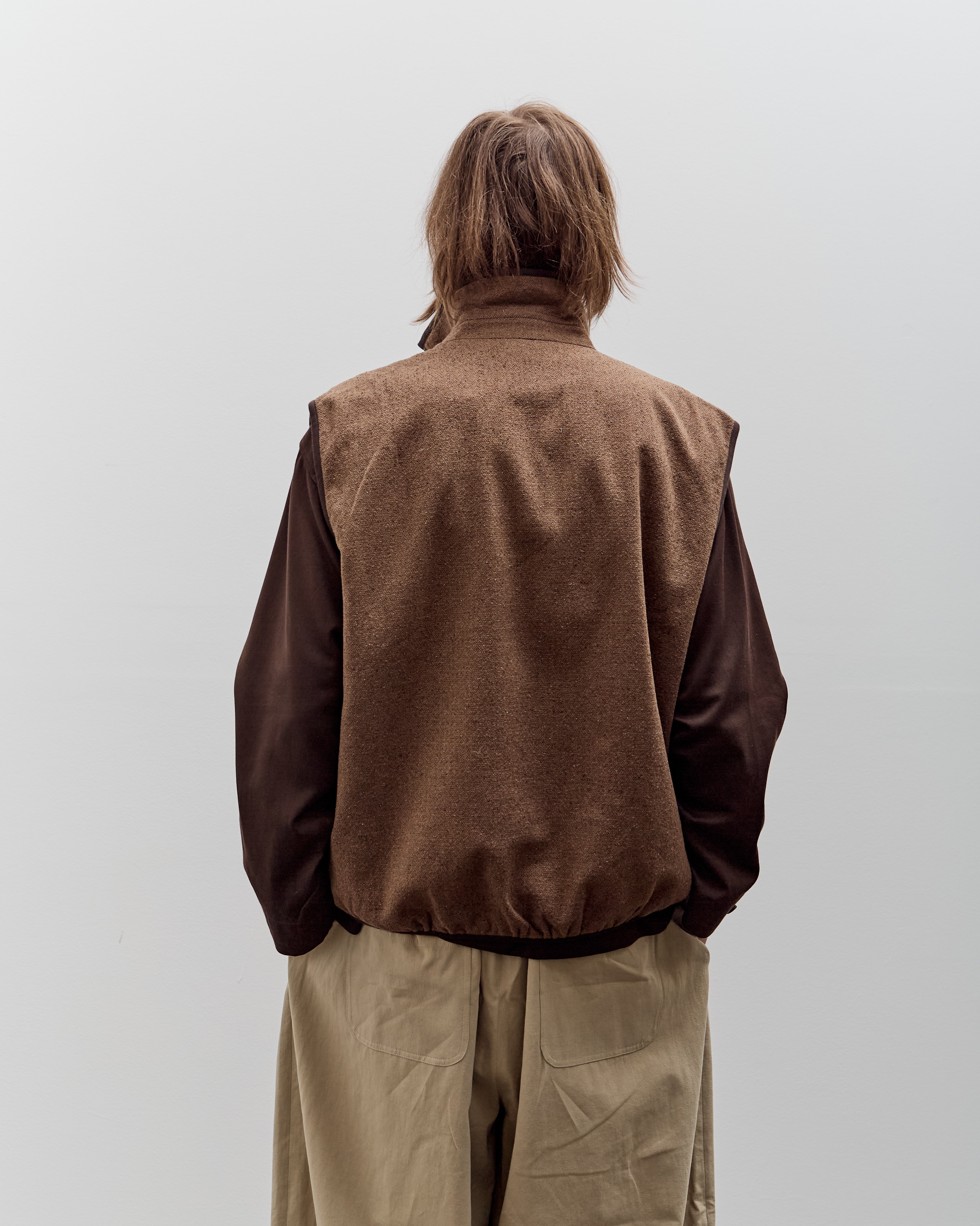 ジャケット・アウター ENGINEERED GARMENTS REVERSIBLE OVER VEST Engineered Garments Over Reversible Vest - Black | Garmentory