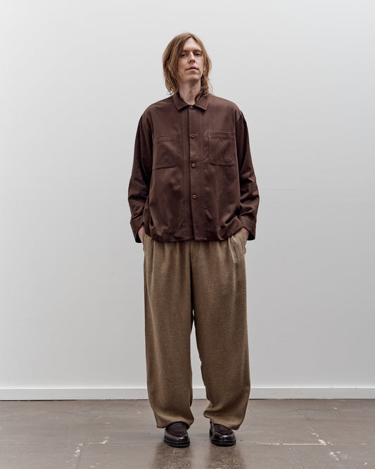 Aviva Jifei Xue Triple Pleat Pant, Beige