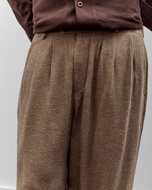 Aviva Jifei Xue Triple Pleat Pant, Beige