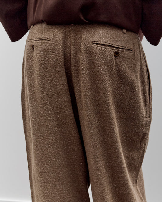 Aviva Jifei Xue Triple Pleat Pant, Beige