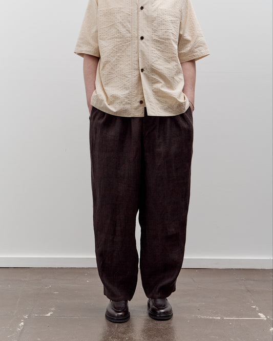 Aviva Jifei Xue Triple Pleat Pant, Black Mix