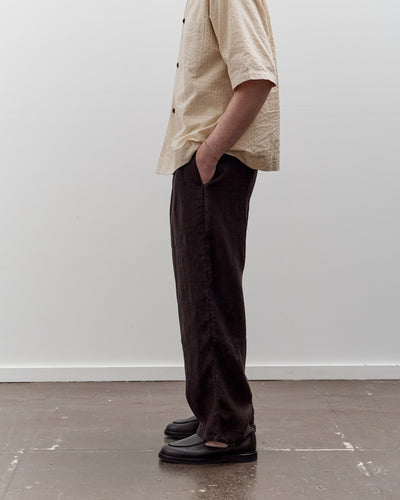 Aviva Jifei Xue Triple Pleat Pant, Black Mix