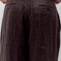 Aviva Jifei Xue Triple Pleat Pant, Black Mix