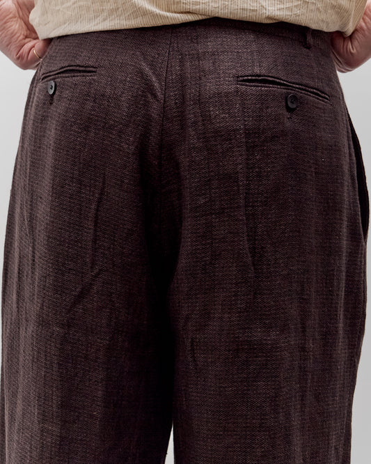 Aviva Jifei Xue Triple Pleat Pant, Black Mix