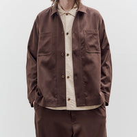 Aviva Jifei Xue Boxy Shirt, Chocolate
