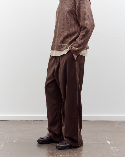 Aviva Jifei Xue Drawstring Pants, Chocolate