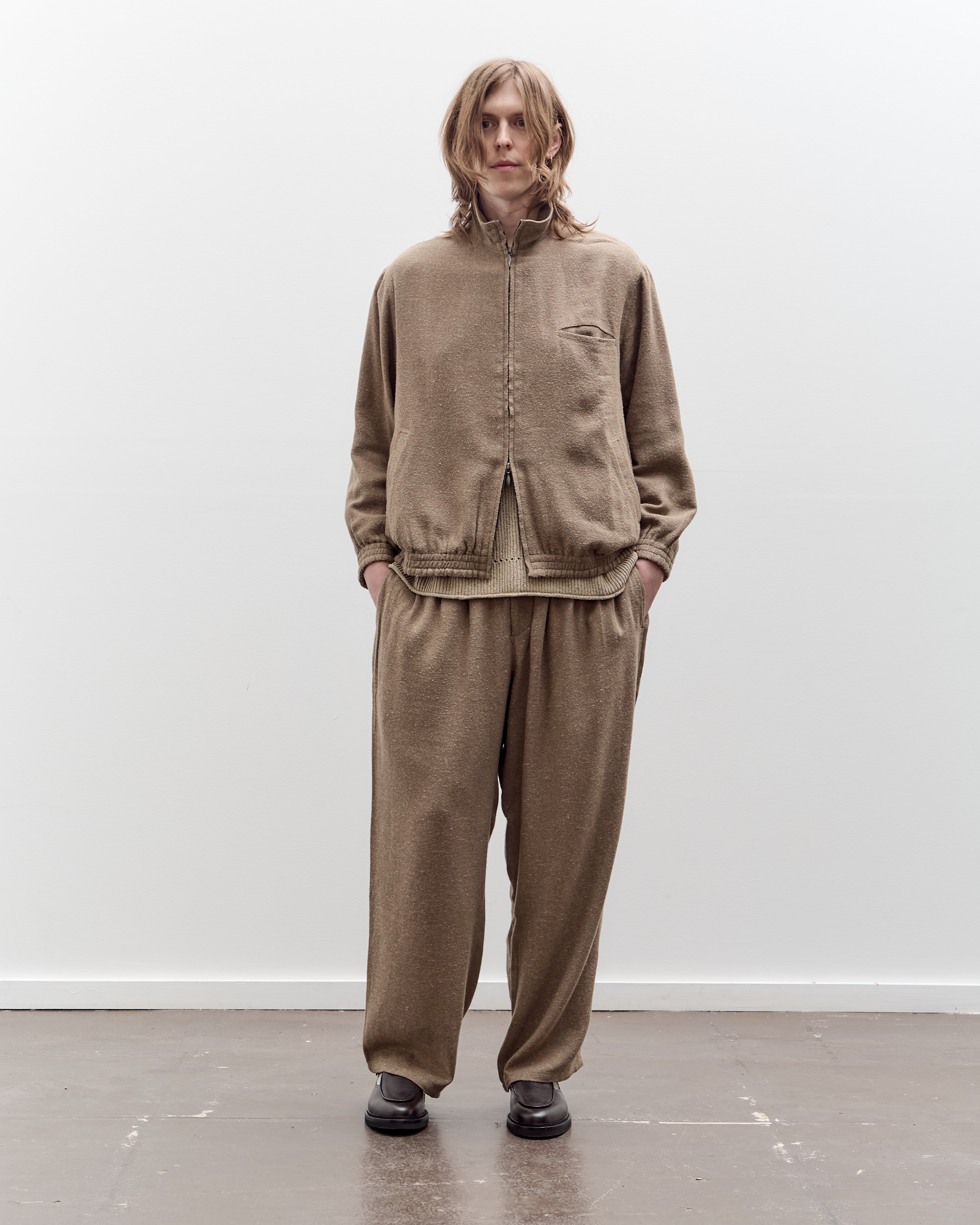 Aviva Jifei Xue Track Blouson, Beige – Glasswing