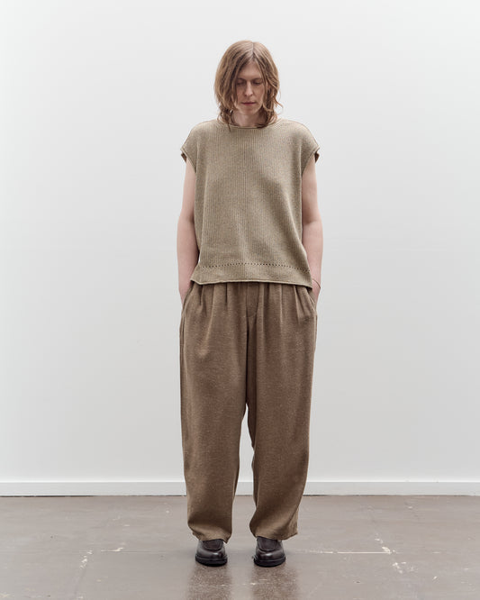 Aviva Jifei Xue Triple Pleat Pant, Beige