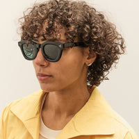 Ayame Toro Sunglasses, Black