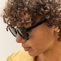 Ayame Toro Sunglasses, Black
