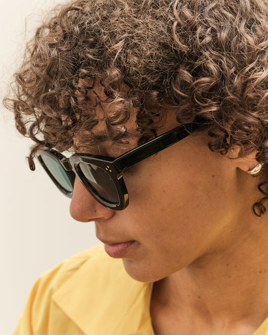 Ayame Toro Sunglasses, Black