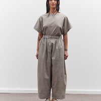 Black Crane Boxed Top, P. Grey