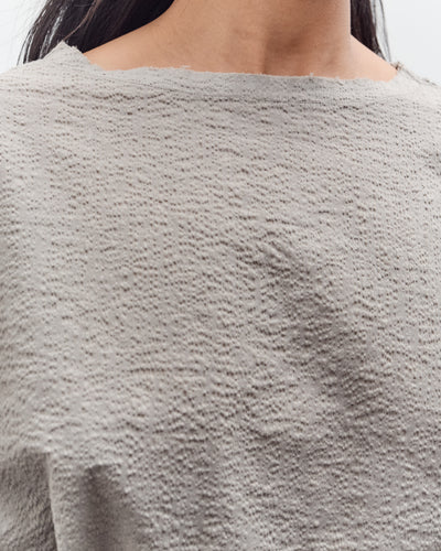 Black Crane Boxed Top, P. Grey