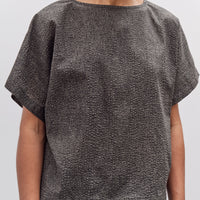 Black Crane Boxed Top, Steel