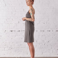 Black Crane Cami Dress, Shadow