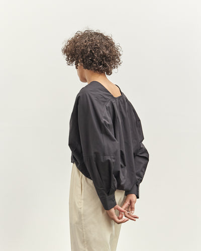 Black Crane Cross Shirt, Black