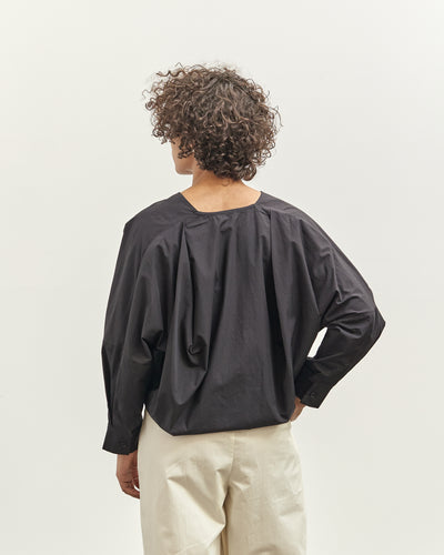 Black Crane Cross Shirt, Black