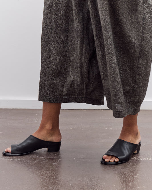 Black Crane Puff Jumpsuit, Steel