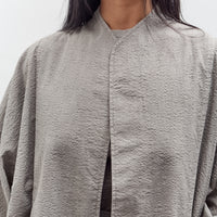Black Crane Spoon Jacket, P. Grey