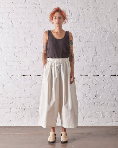 Black Crane Tank Top, Black