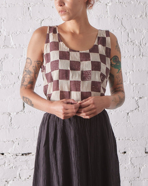 BLACK CRANE ブラッククレーン 23SS Checker Print Top チェッカープリントトップ XS BROWN/BEIGE コットンリネン シャツ ブラウス Tシャツ 楽天市場】BLACK CRANE ブラッククレーン 23SS アメリカ製