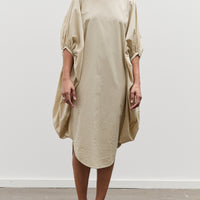 Black Crane Tear Drop Dress, Oyster