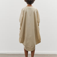 Black Crane Tear Drop Dress, Oyster