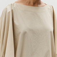 Black Crane Tear Drop Dress, Oyster