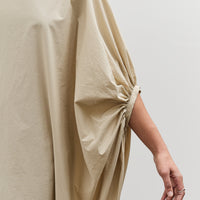 Black Crane Tear Drop Dress, Oyster