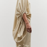 Black Crane Tear Drop Dress, Oyster