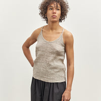 Black Crane Textured Cami, Ash