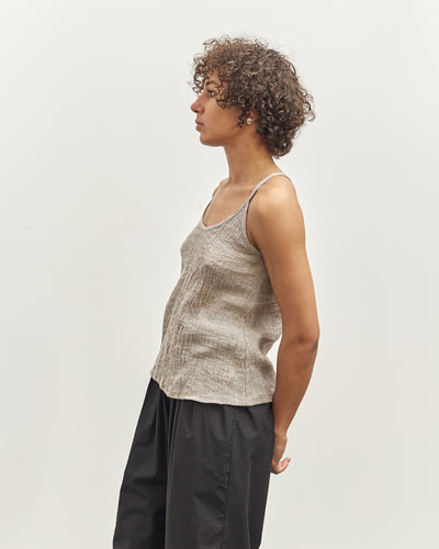 Black Crane Textured Cami, Ash