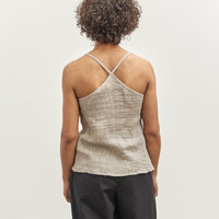 Black Crane Textured Cami, Ash