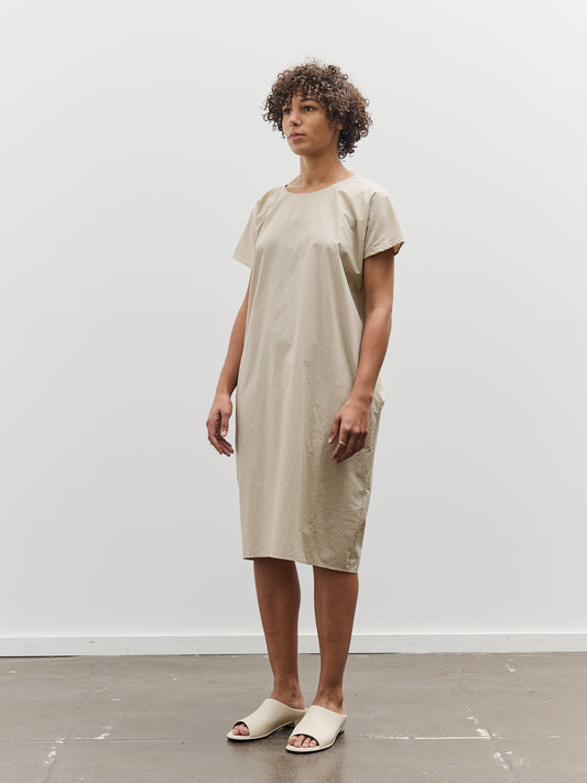 Black Crane Water Fall Dress, Oyster