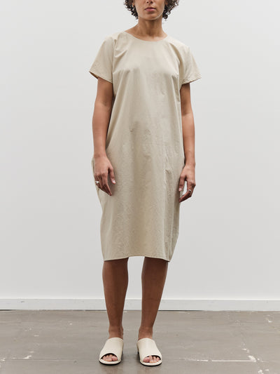Black Crane Water Fall Dress, Oyster