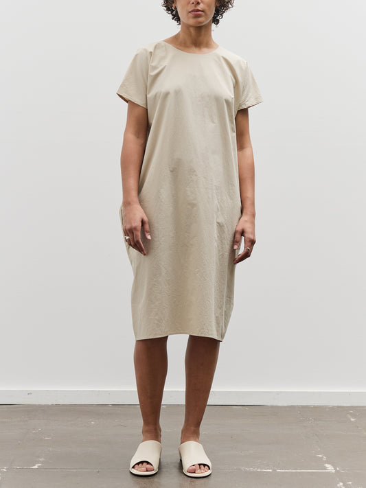 Black Crane Water Fall Dress, Oyster