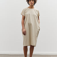 Black Crane Water Fall Dress, Oyster