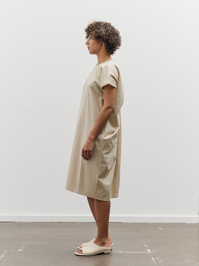 Black Crane Water Fall Dress, Oyster