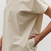 Black Crane Water Fall Dress, Oyster