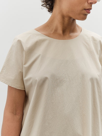 Black Crane Water Fall Dress, Oyster