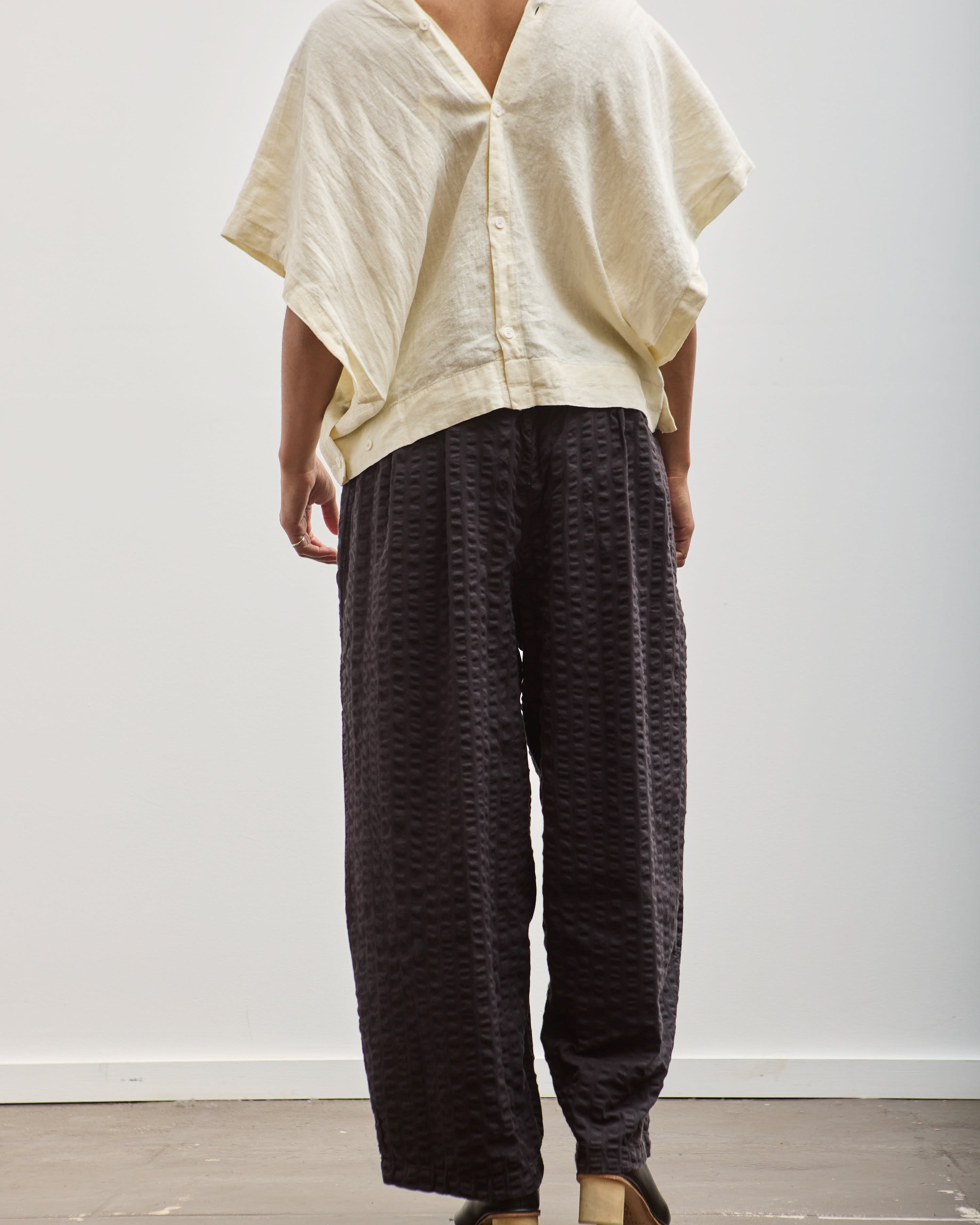 Black Crane Wide Pants, Ink Black – Glasswing