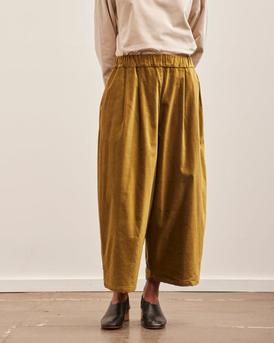 Black Crane Wide Pants, Olive