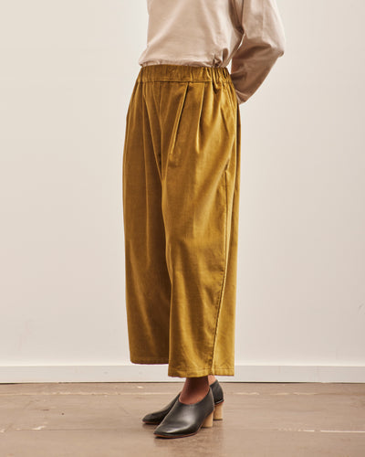 Black Crane Wide Pants, Olive