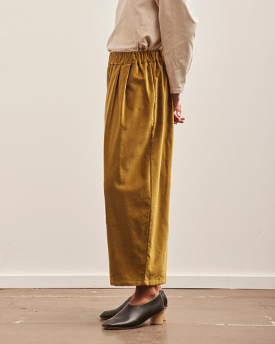 Black Crane Wide Pants, Olive