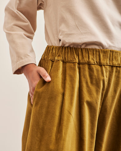 Black Crane Wide Pants, Olive