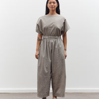 Black Crane Wide Pants, P. Grey