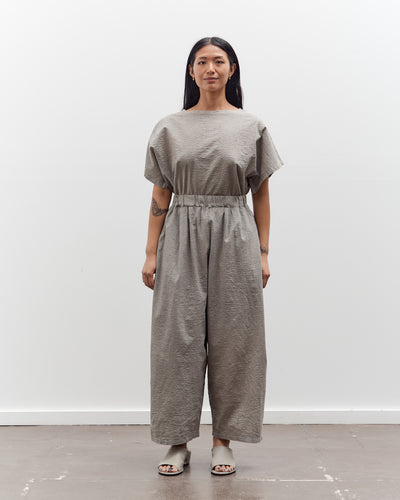 Black Crane Wide Pants, P. Grey