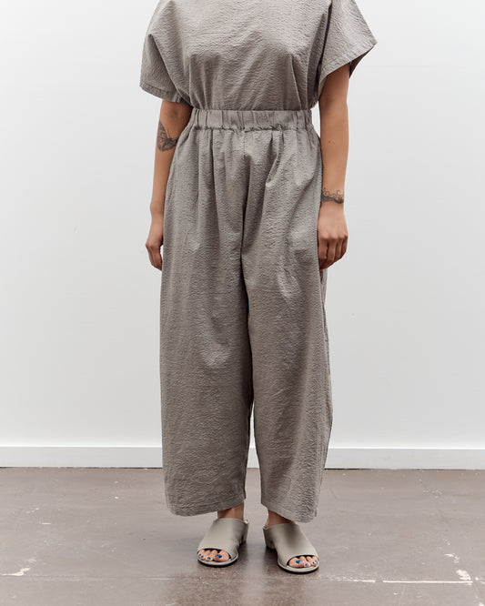 Black Crane Wide Pants, P. Grey