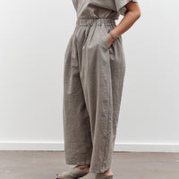 Black Crane Wide Pants, P. Grey