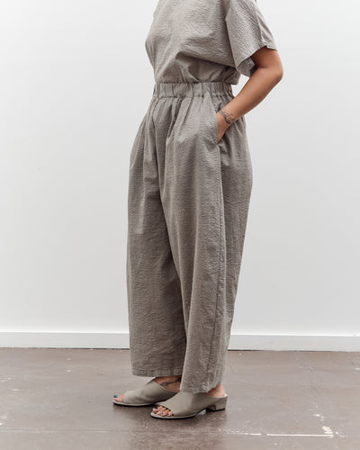 Black Crane Wide Pants, P. Grey